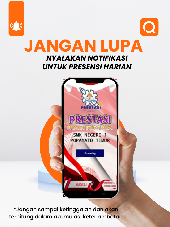 Notifikasi Presensi Prestasi